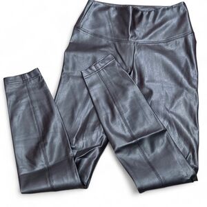 White House Black Market Runway Faux Leather Leggings Size 2 NWOT